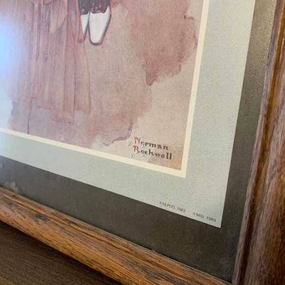 Norman Rockwell 1936 Saturday Post Framed Print - Picture 5 of 8